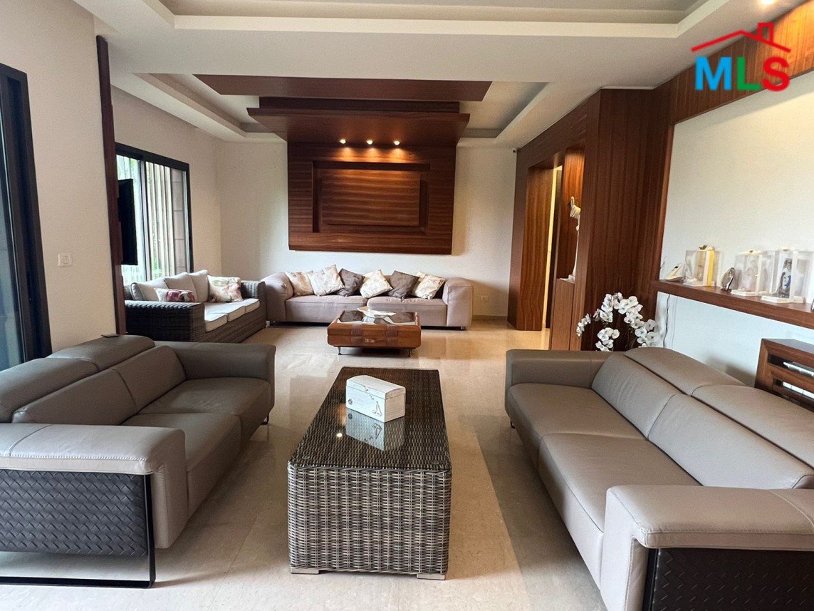 Deluxe Furnished Apartment with Large Terrace for Sale In Sahel Alma