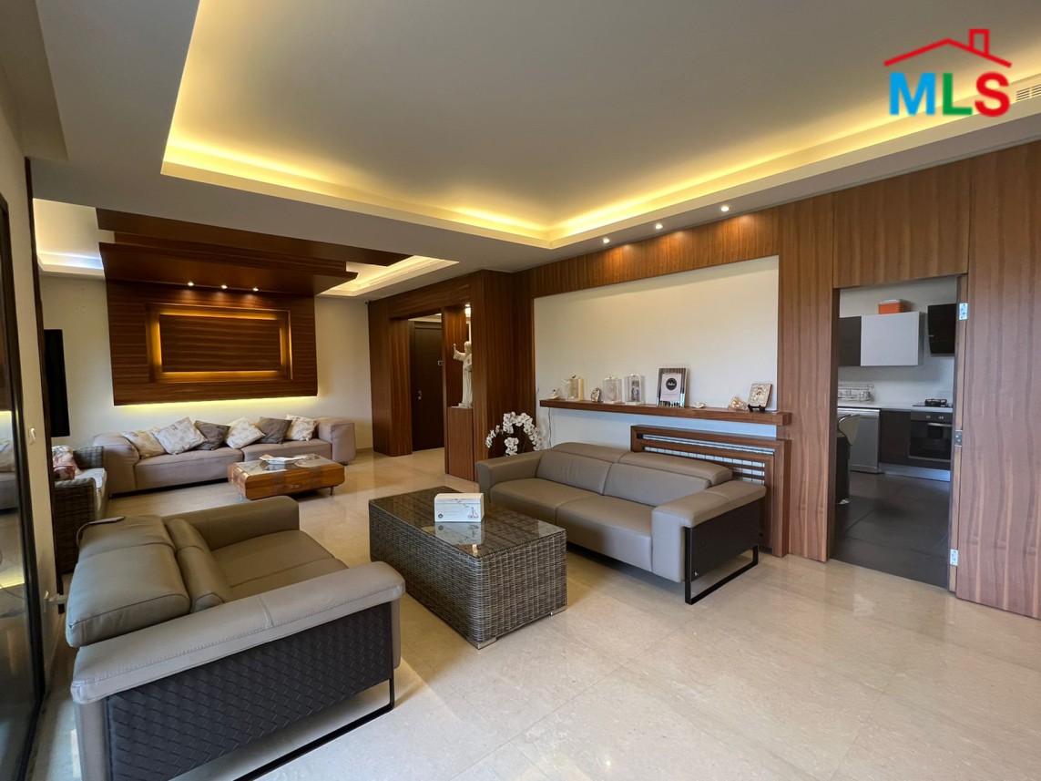 Deluxe Furnished Apartment with Large Terrace for Sale In Sahel Alma