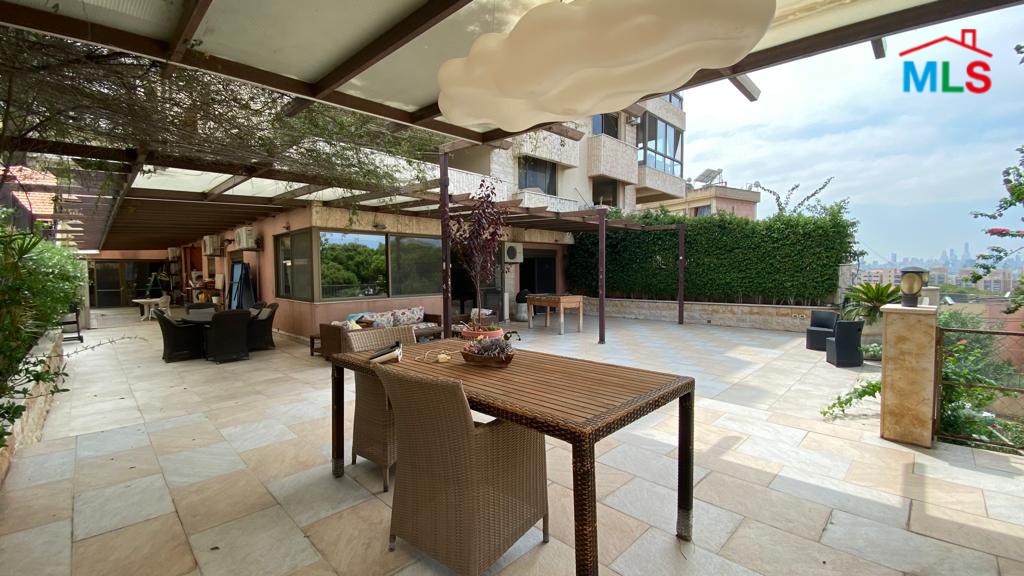 Spacious And Fully Decorated Apartment With Big Terrace for Sale In Fanar