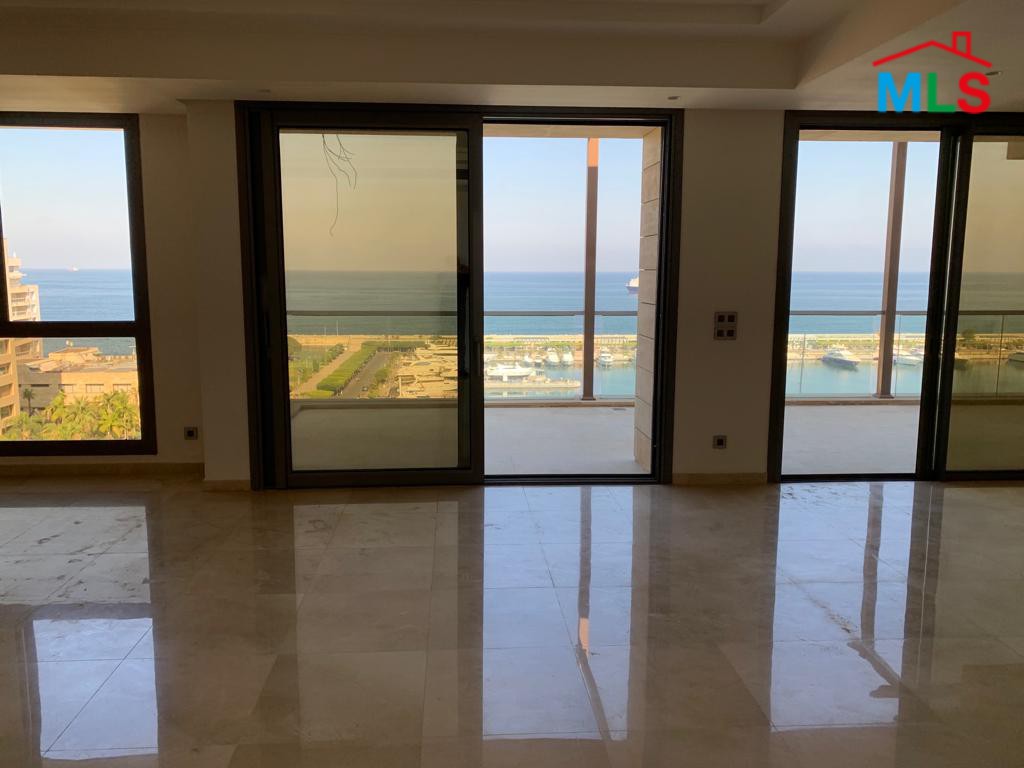 Luxurious Modern Apartment With Terrace for Sale In Waterfront Dbayeh