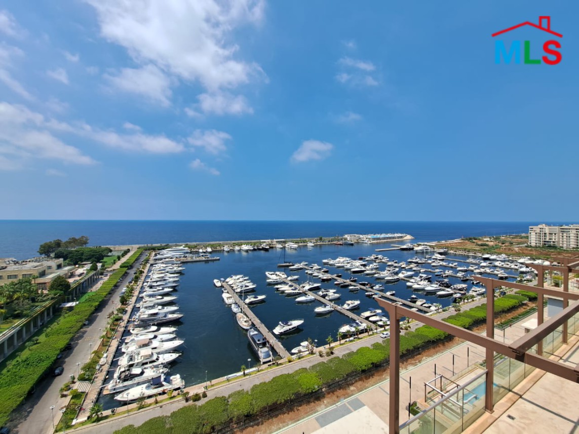 Luxurious Modern Apartment With Terrace for Sale In Waterfront Dbayeh