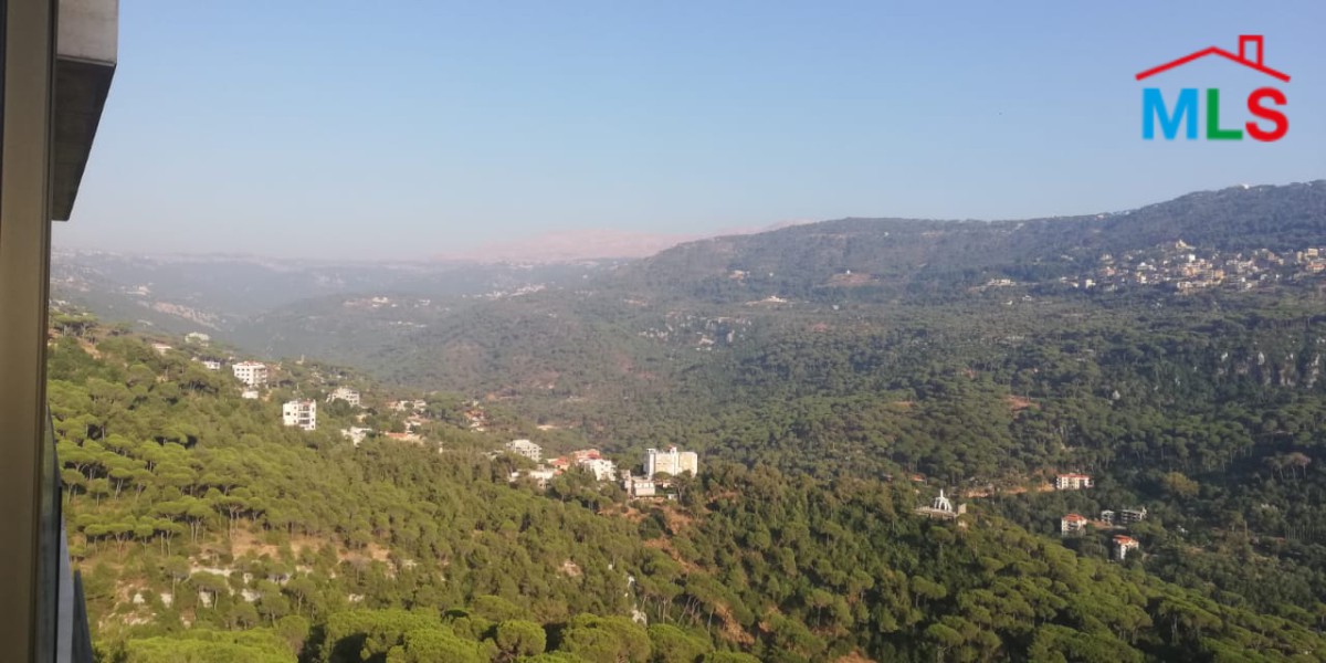 Duplex With A Big Terrace And Green View for Sale In Baabdat