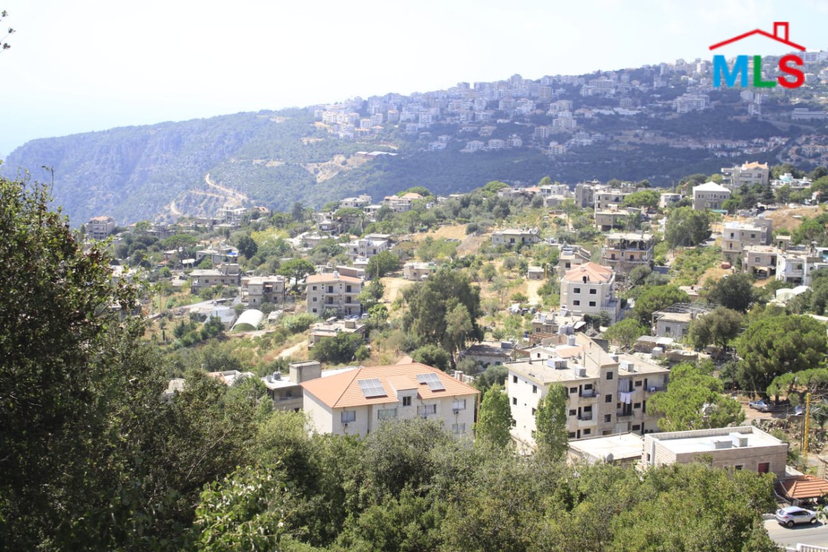 5,200 SQM Land With Great Green View for Sale In Bikfaya