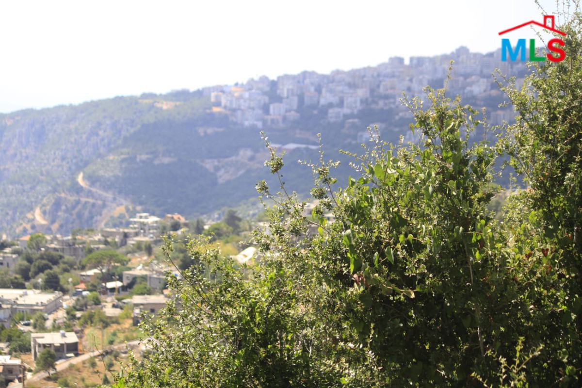 5,200 SQM Land With Great Green View for Sale In Bikfaya