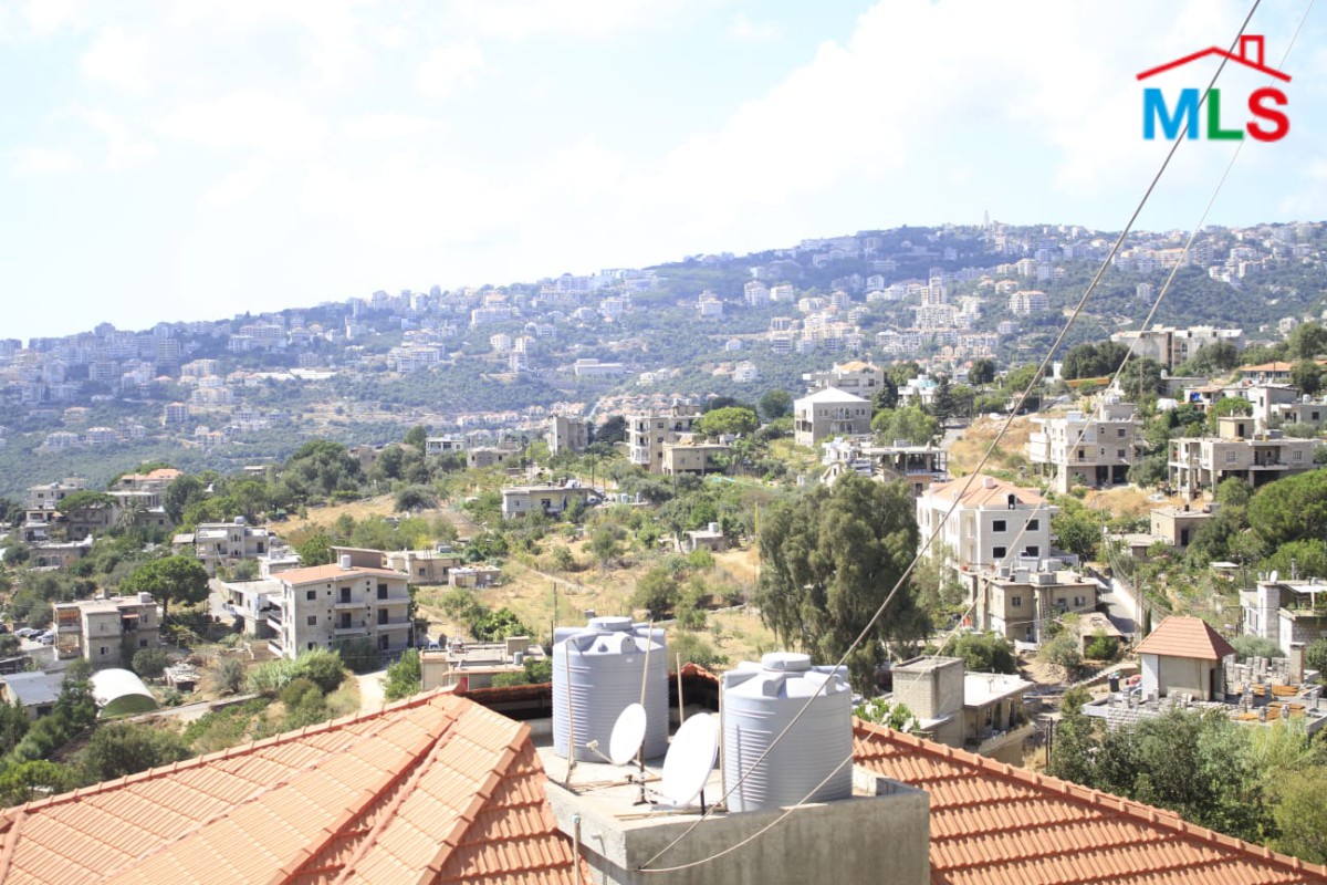 5,200 SQM Land With Great Green View for Sale In Bikfaya