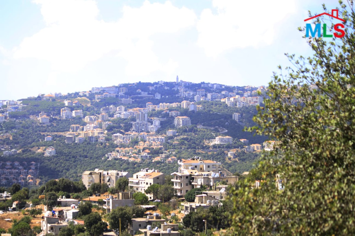5,200 SQM Land With Great Green View for Sale In Bikfaya