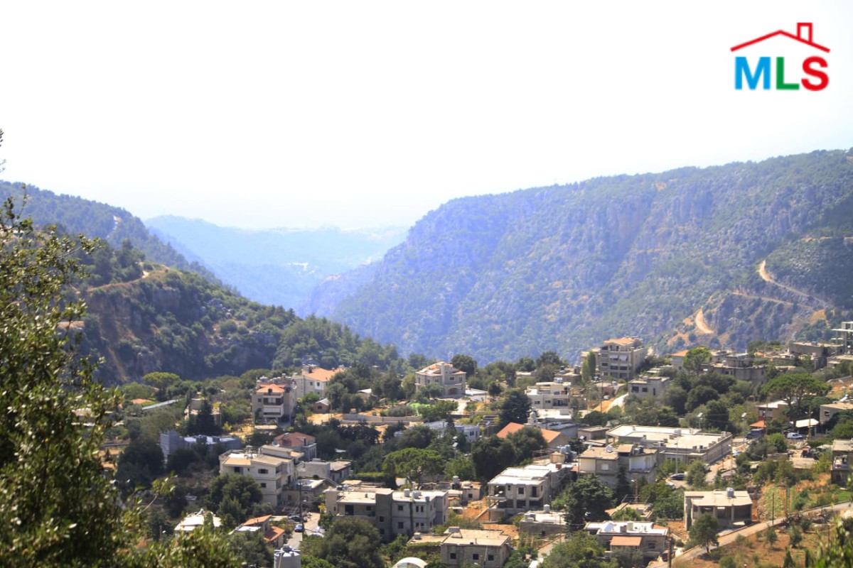 5,200 SQM Land With Great Green View for Sale In Bikfaya