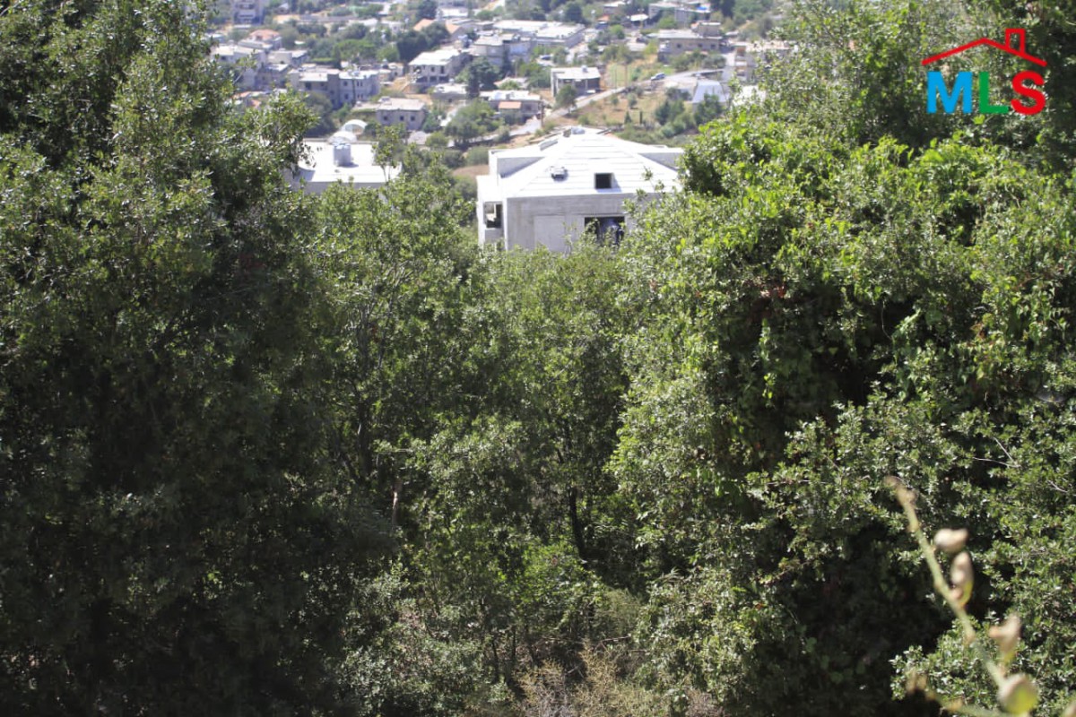 5,200 SQM Land With Great Green View for Sale In Bikfaya