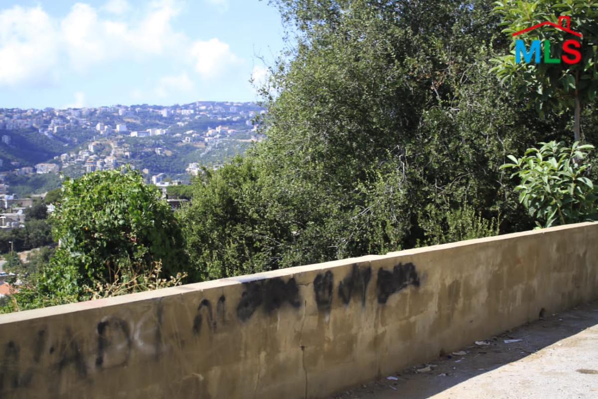 5,200 SQM Land With Great Green View for Sale In Bikfaya