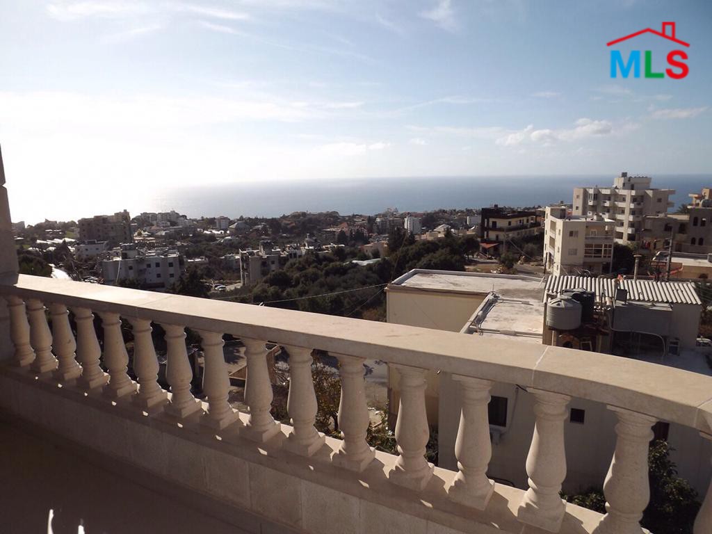 Furnished Apartment With Sea View for Sale In Aamchit
