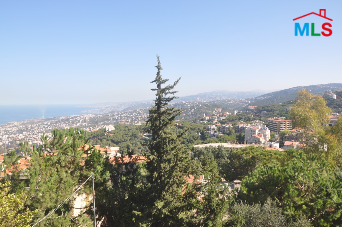 Apartment With Terrace & Great Green View for Sale In Beit Meri
