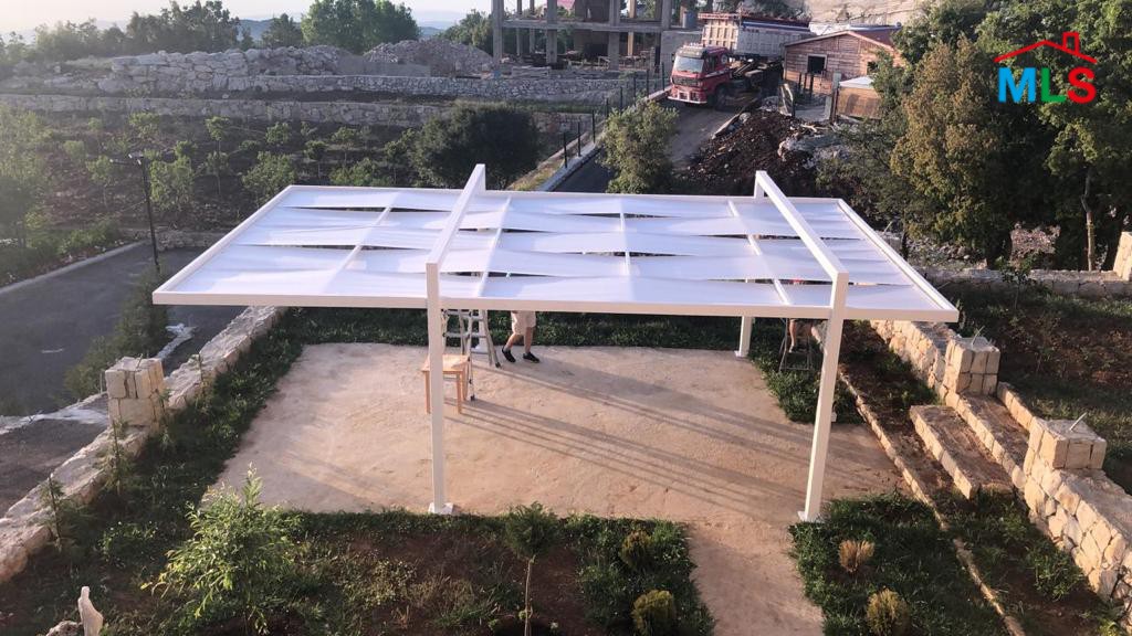 Under Construction Villa with a Beautiful Garden for Sale in Mechmech