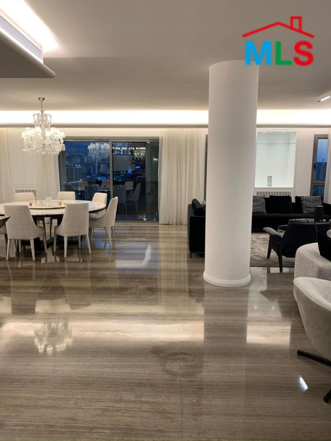 Spacious Luxurious Modern Apartment With Great Sea View for Sale In Dbayeh