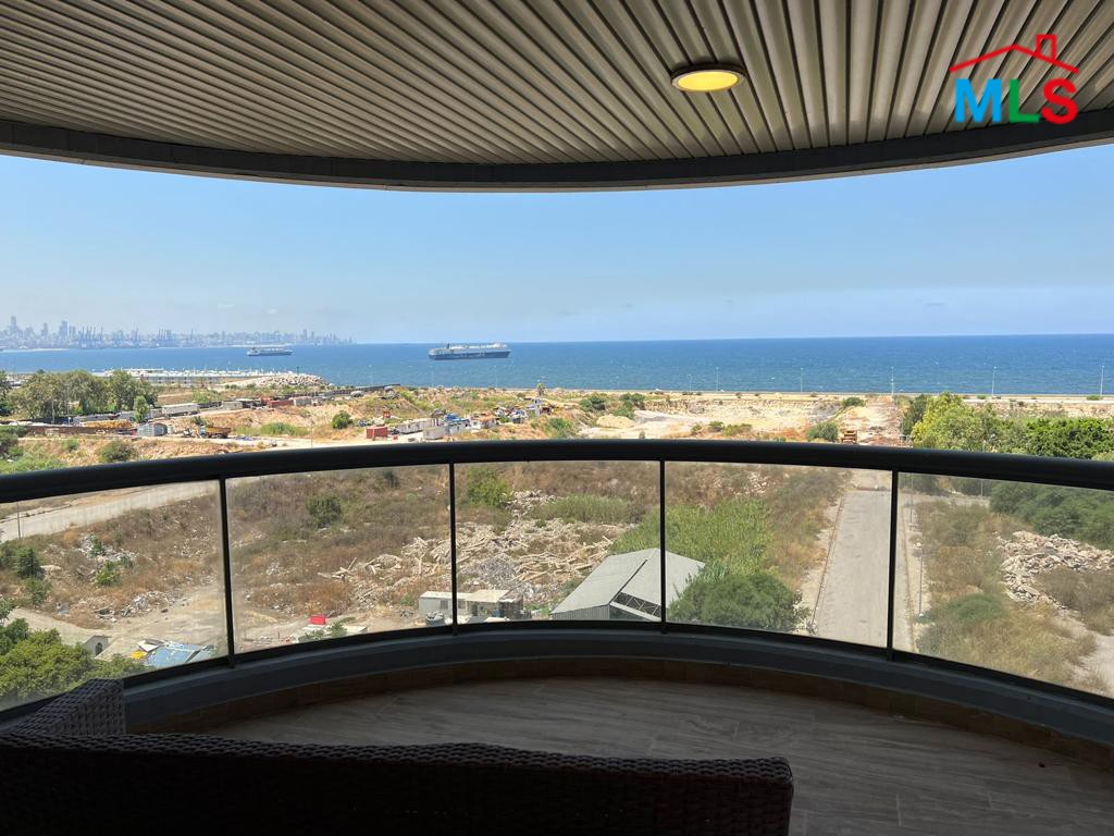 Spacious Luxurious Modern Apartment With Great Sea View for Sale In Dbayeh