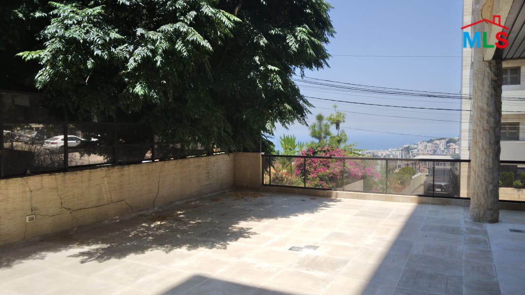 Spacious Apartment With Big Terrace for Sale In A Calm Area In Bsalim