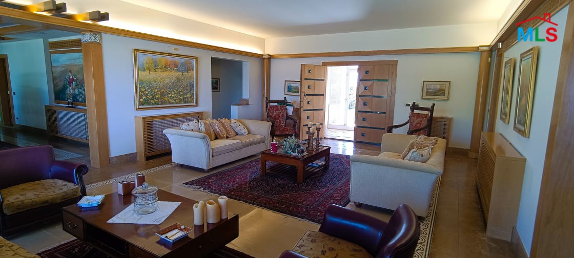 A Unique Prestigious Furnished Villa With Garden for Sale in Faqra Club