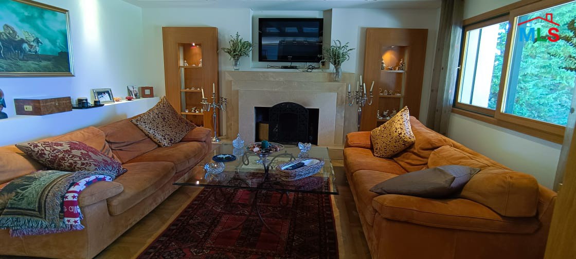 A Unique Prestigious Furnished Villa With Garden for Sale in Faqra Club