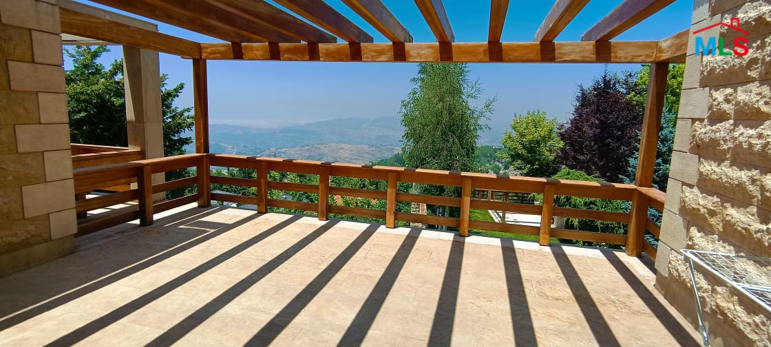 A Unique Prestigious Furnished Villa With Garden for Sale in Faqra Club
