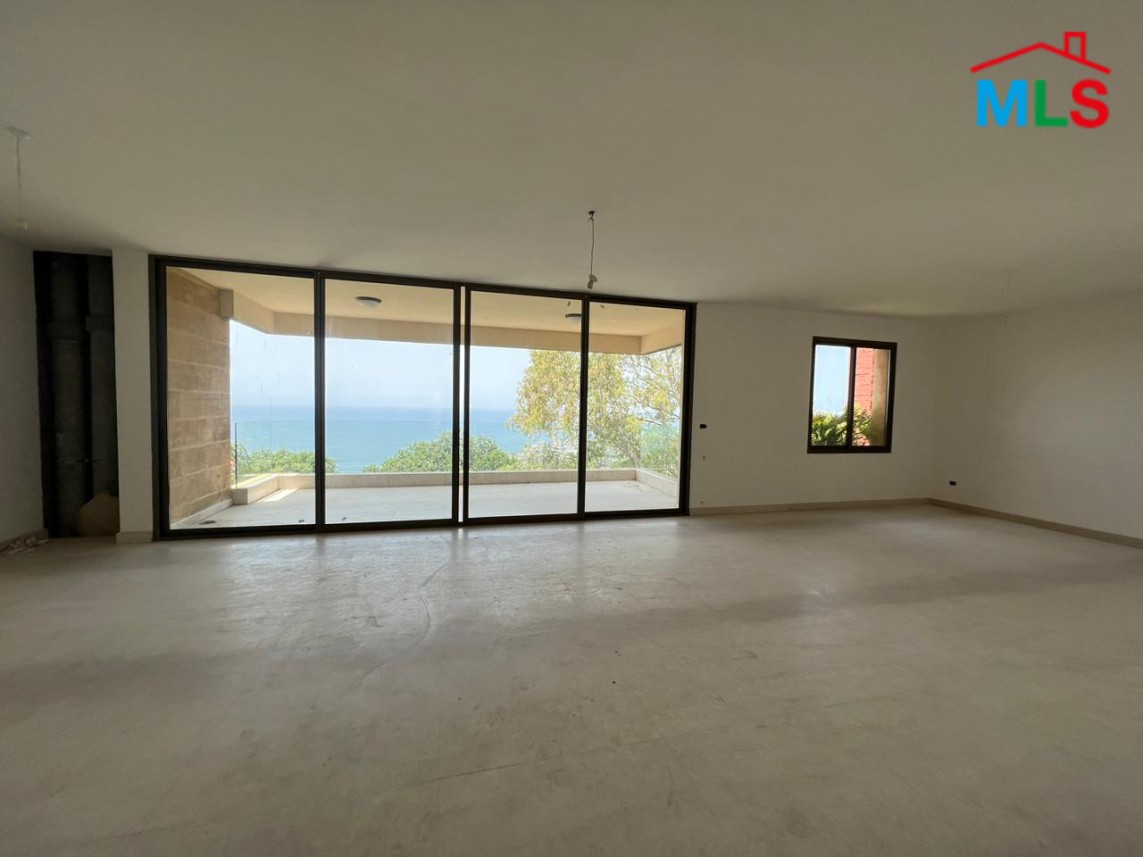 Duplex with Terrace & Beautiful Sea View For Sale in Kfarhbeib