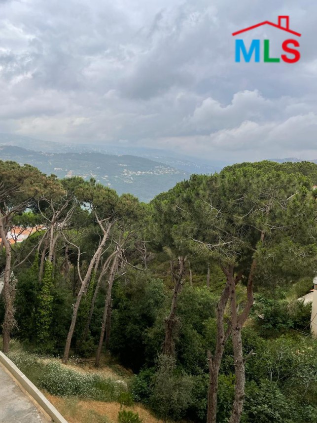 Spacious Apartment With Green View for Sale In Broumana