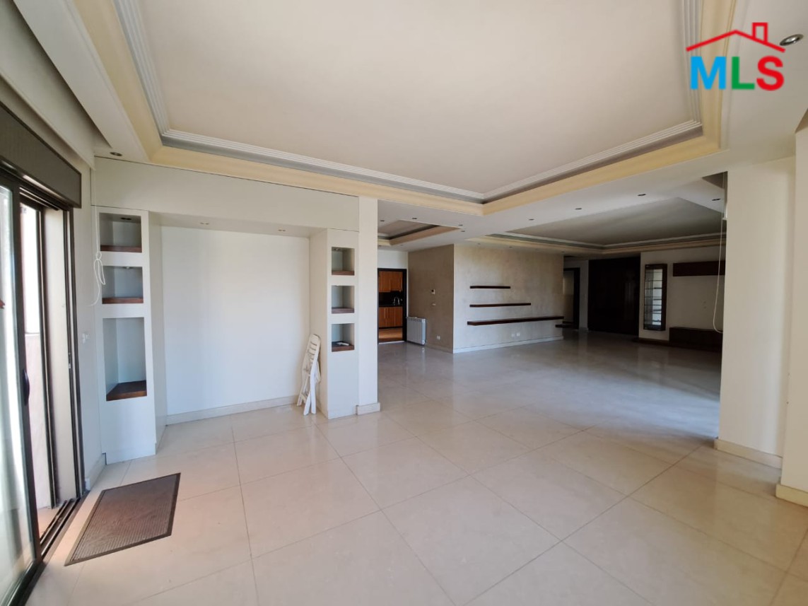 Decorated Apartment with 200 SQM Terrace For Sale In A Prime Location In Bsalim