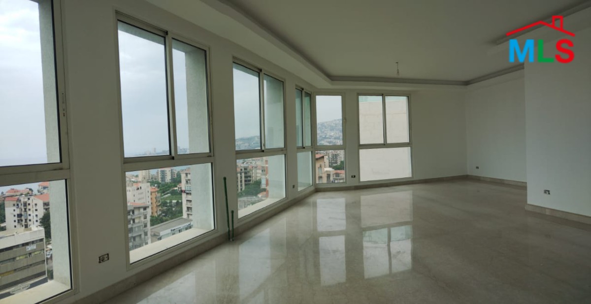 Duplex with 185 SQM Roof & Sea View for Sale in Jounieh