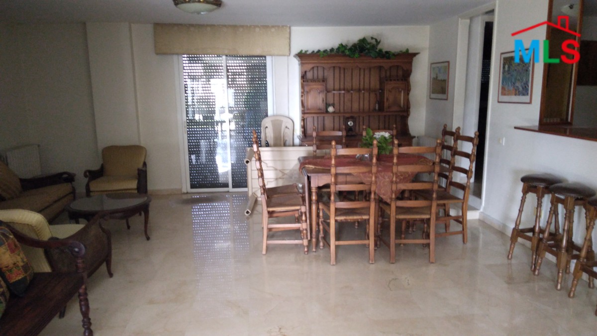 220 SQM Furnished Apartment With Terrace for Sale in Mtayleb