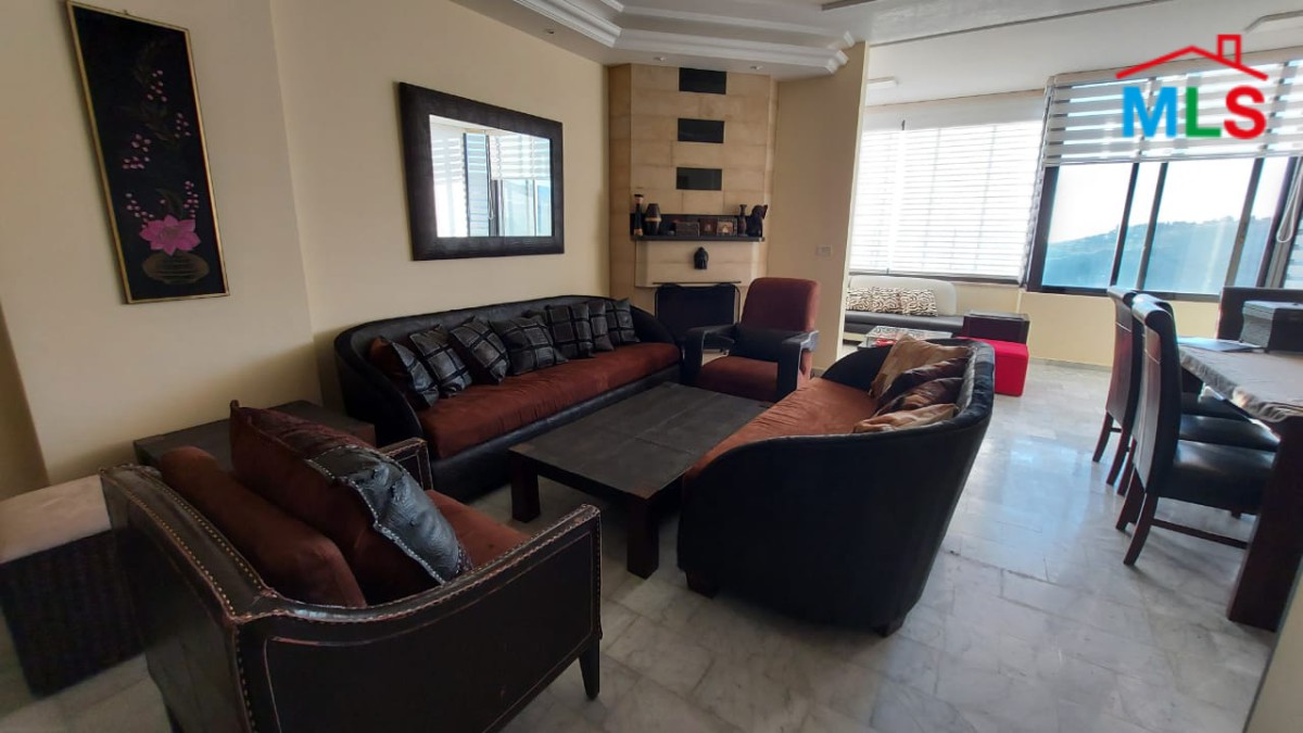 Furnished Apartment In Gherfine With Mountain View for Sale