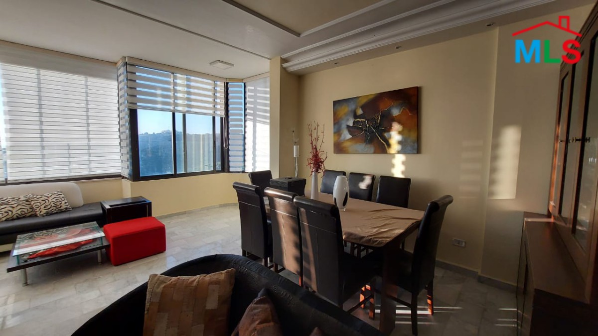 Furnished Apartment In Gherfine With Mountain View for Sale