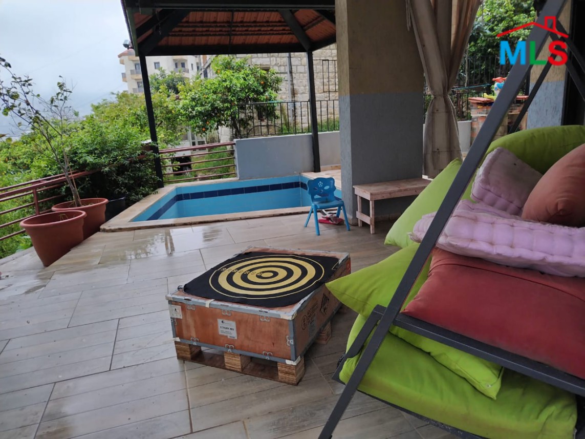Apartment With Terrace & Private Pool For Sale in Sahel Alma