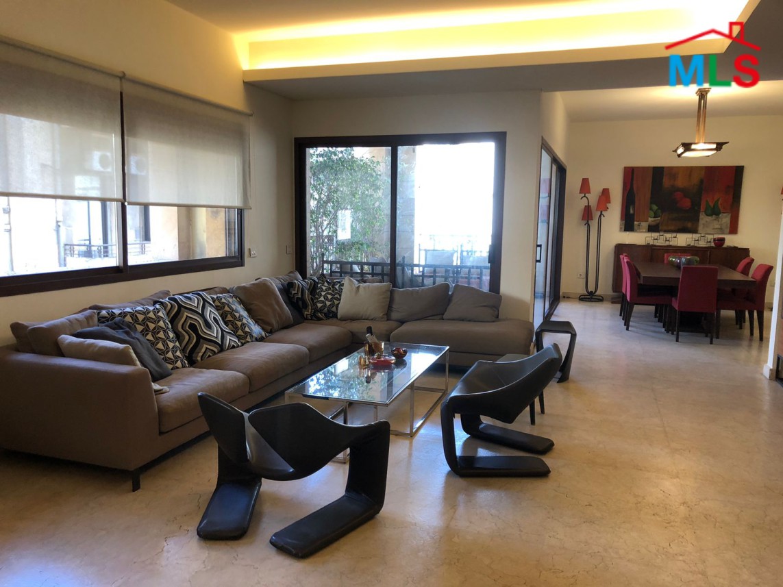 Beautifully Designed & Furnished Apartment for Sale In the Heart of Gemmayzeh
