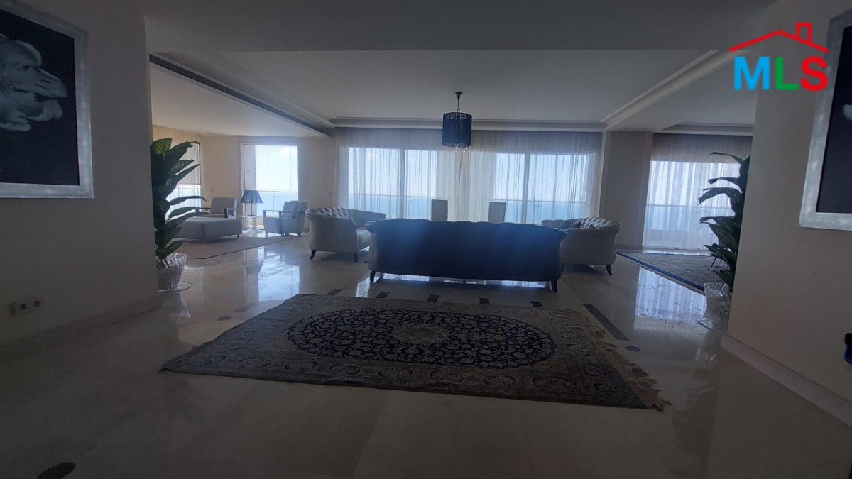 A Spacious Apartment with Amazing Sea View for Sale in Ras Beirut