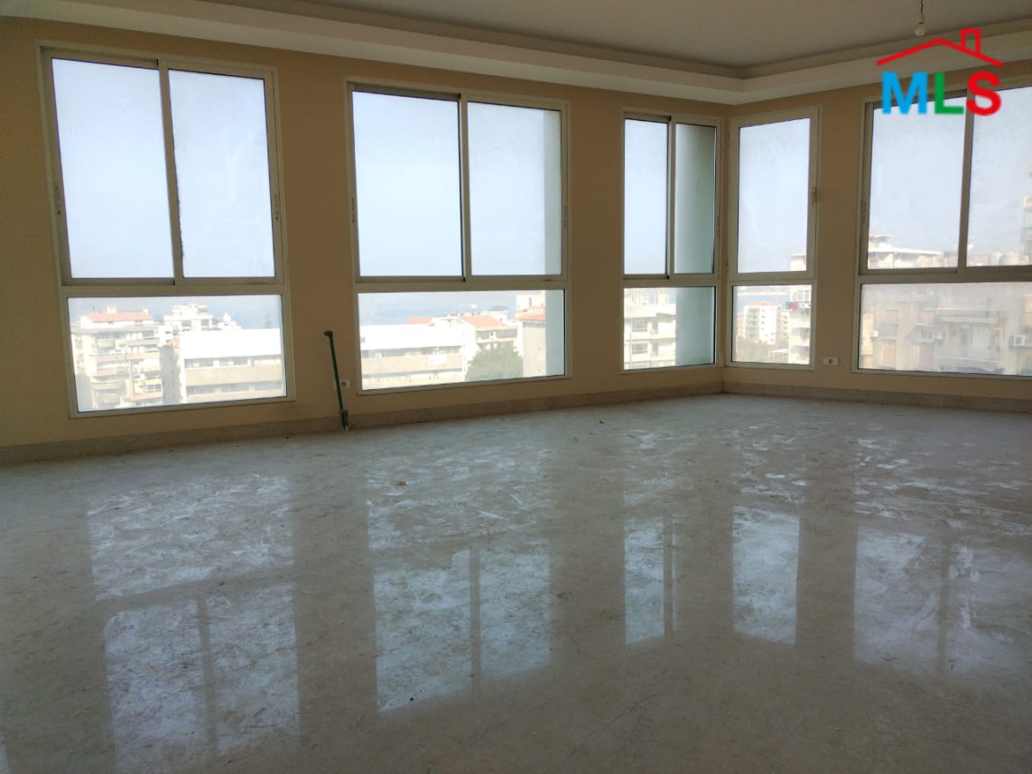 Apartment for Sale with Panoramic Sea View and 260 SQM Roof in Haret Sakhr