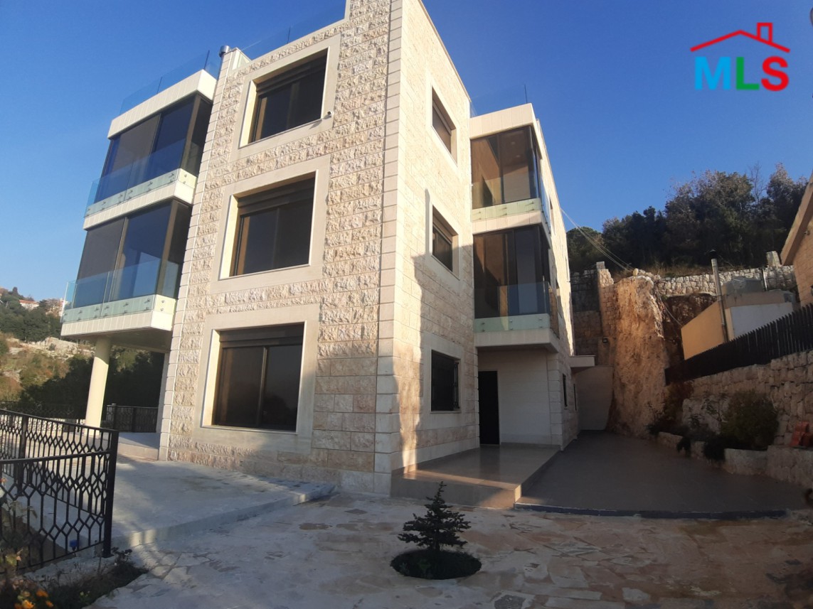 Fully Decorated Building for Sale in Ghosta with a Panoramic Sea View