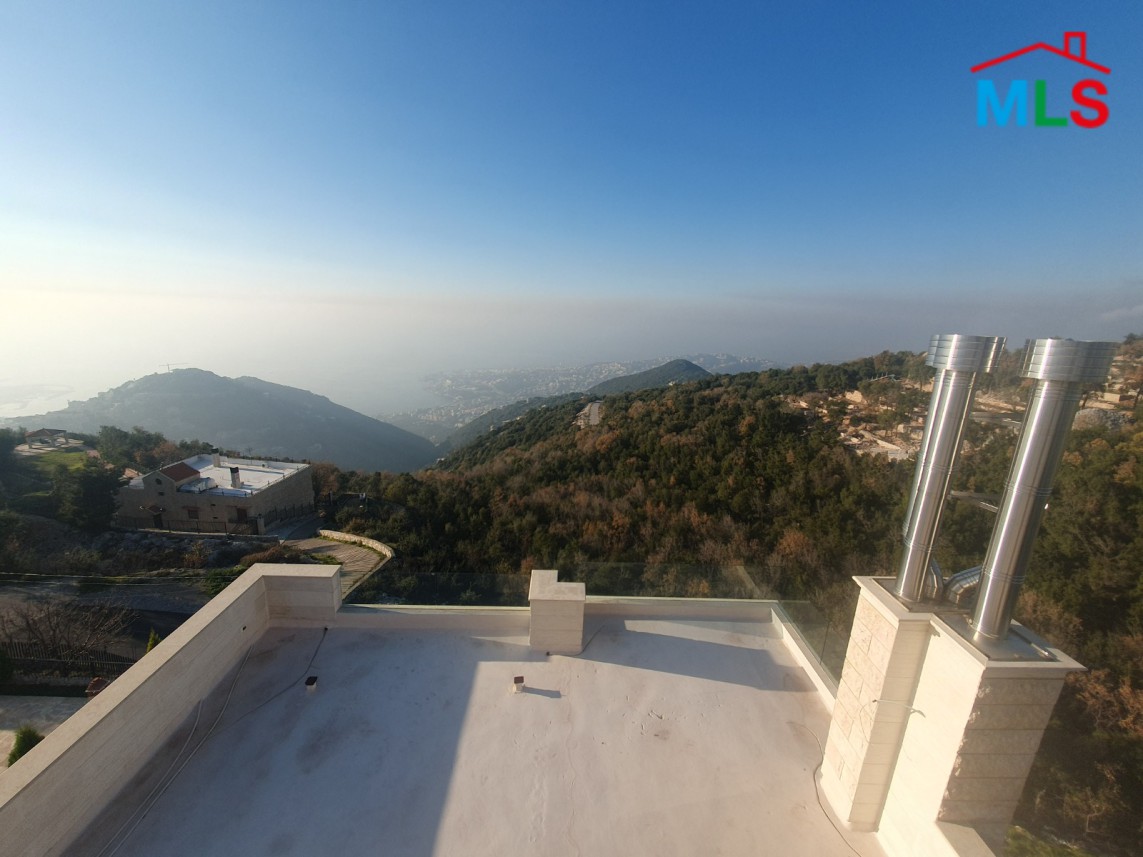 Fully Decorated Building for Sale in Ghosta with a Panoramic Sea View