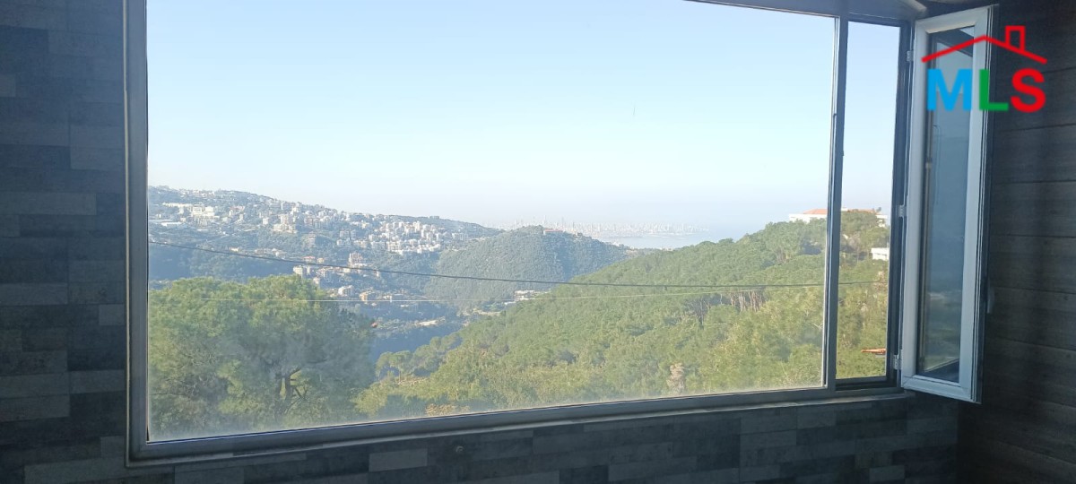 Partly Renovated Apartment For Sale in Jeita with Sea View