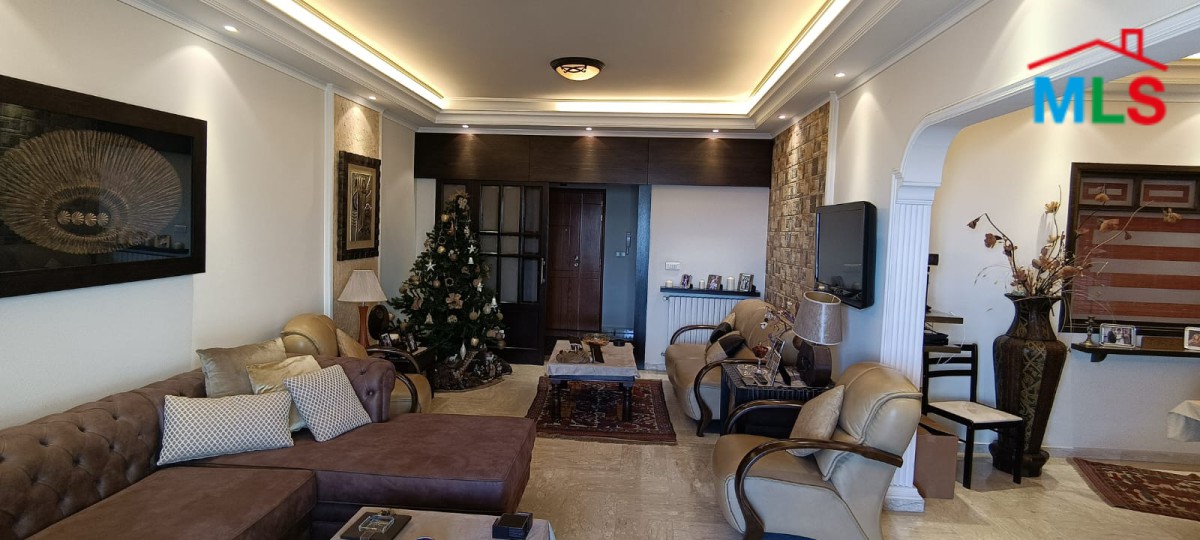 Decorated Apartment For Sale With View in Shayle