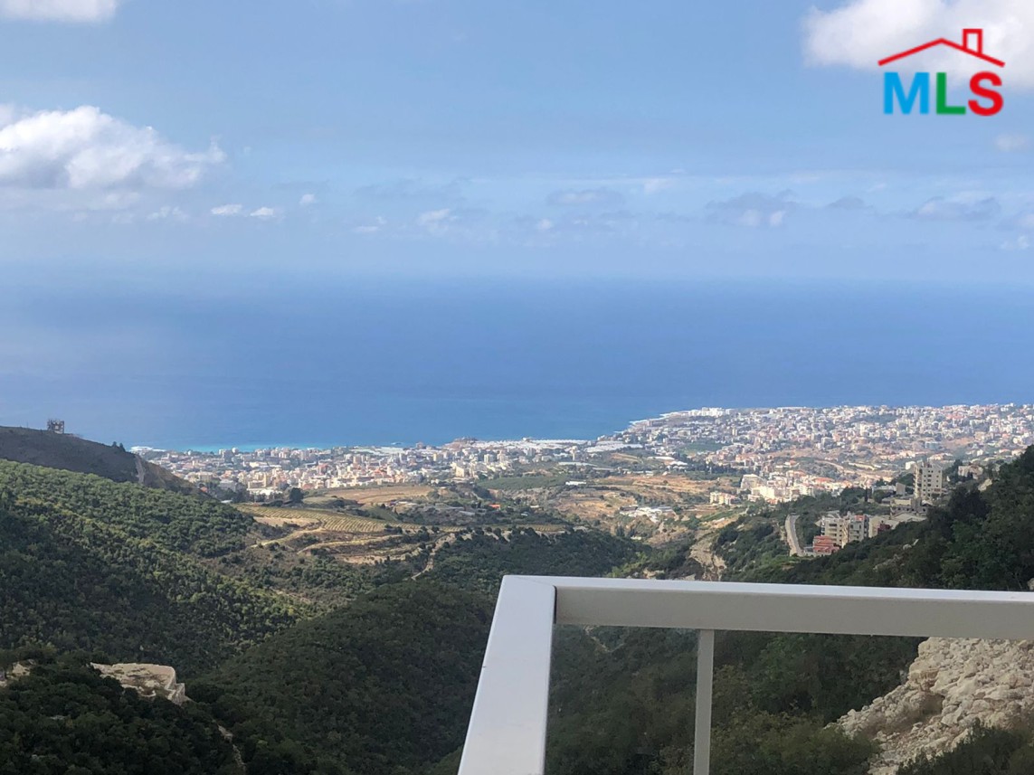 Brand New Apartment With Terrace & Seaview for Sale in Braij,Jbeil