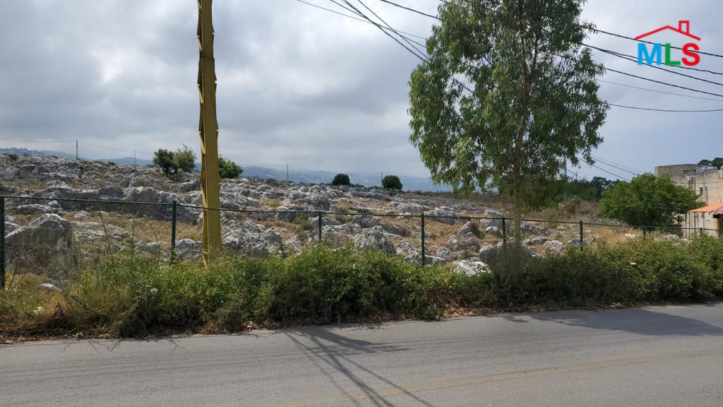Land for Sale Located on the Main Road of the Beautiful Town of Gherfine
