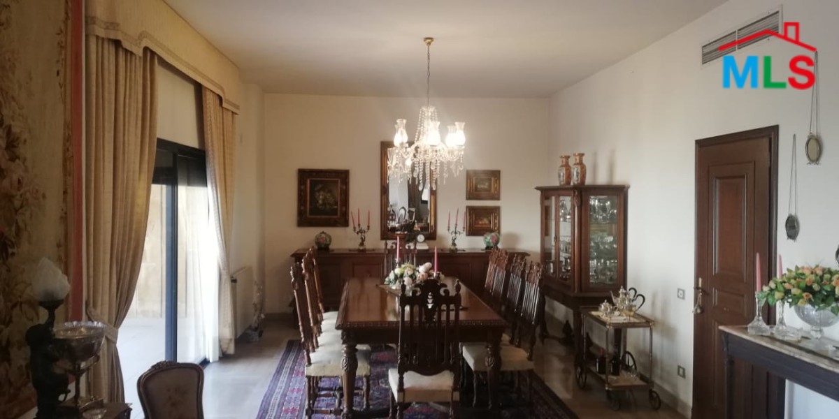 Beautiful & Spacious Apartment for Sale in Mtayleb with Terrace & Garden