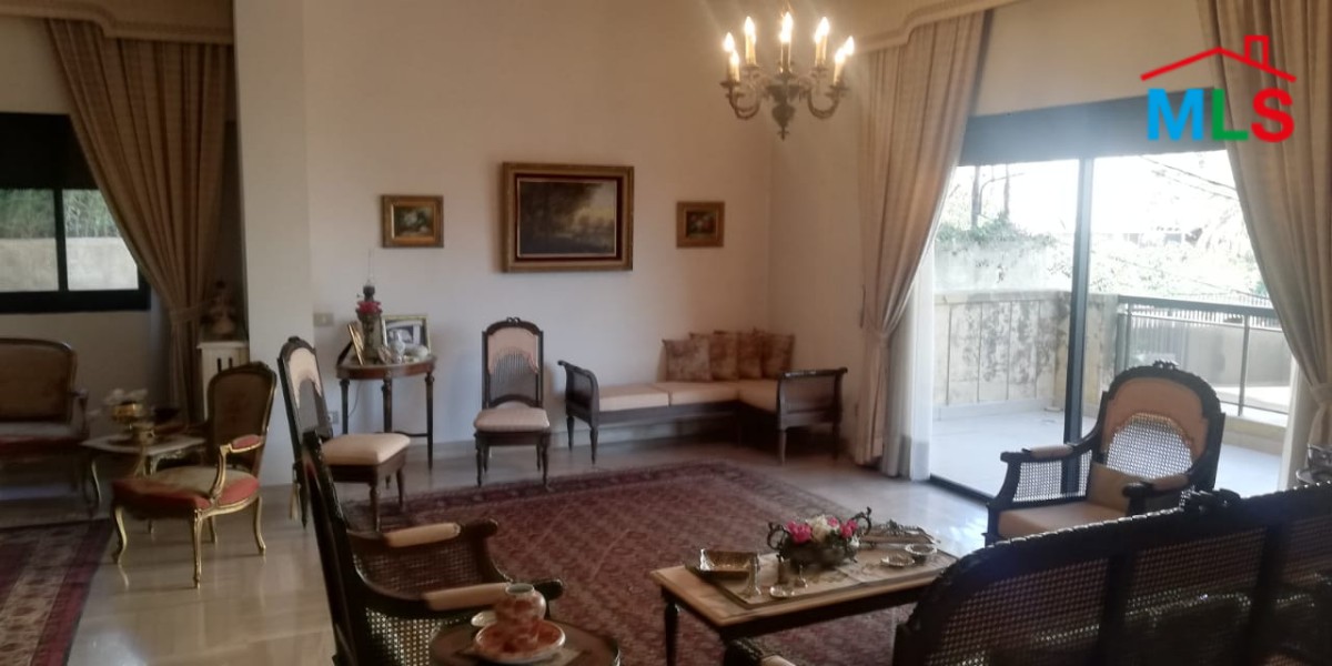 Beautiful & Spacious Apartment for Sale in Mtayleb with Terrace & Garden