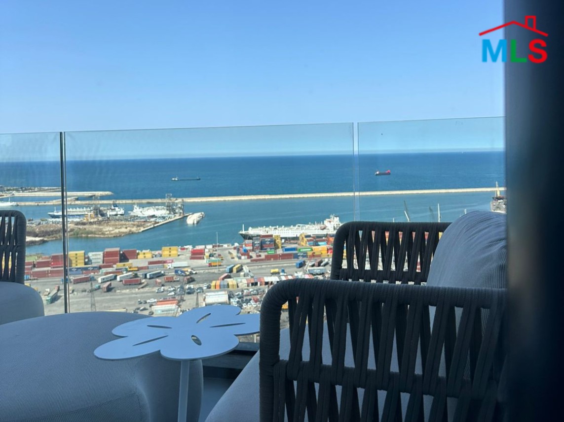 Apartment with Amazing View in a High-Rise Tower for Sale in Achrafieh