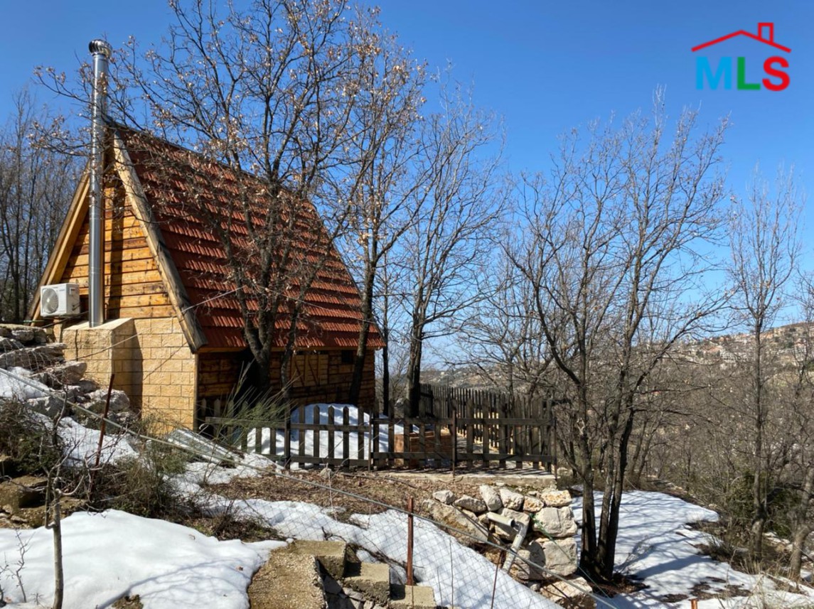 1315 Sqm Land for Sale Including Chalet in Kfarzebian