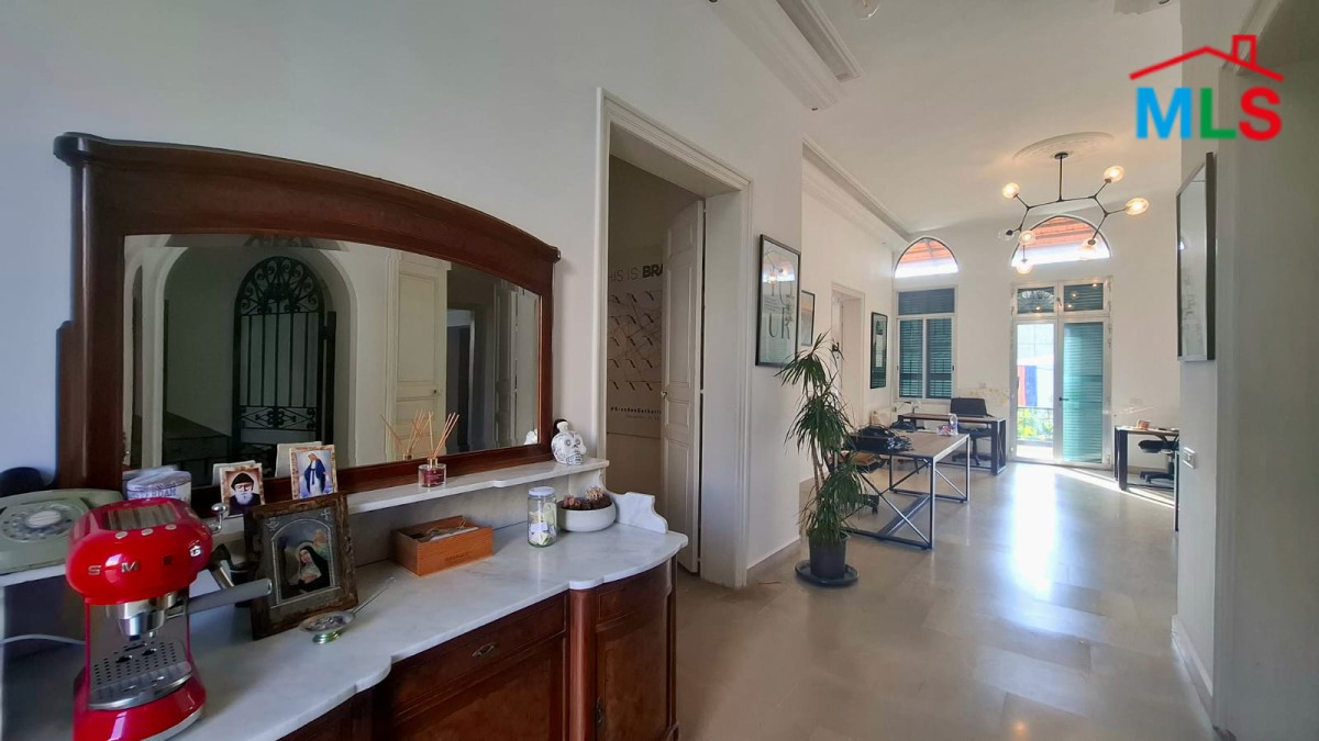 Land With Traditional Lebanese Old House For Sale In The Heart of Jbeil