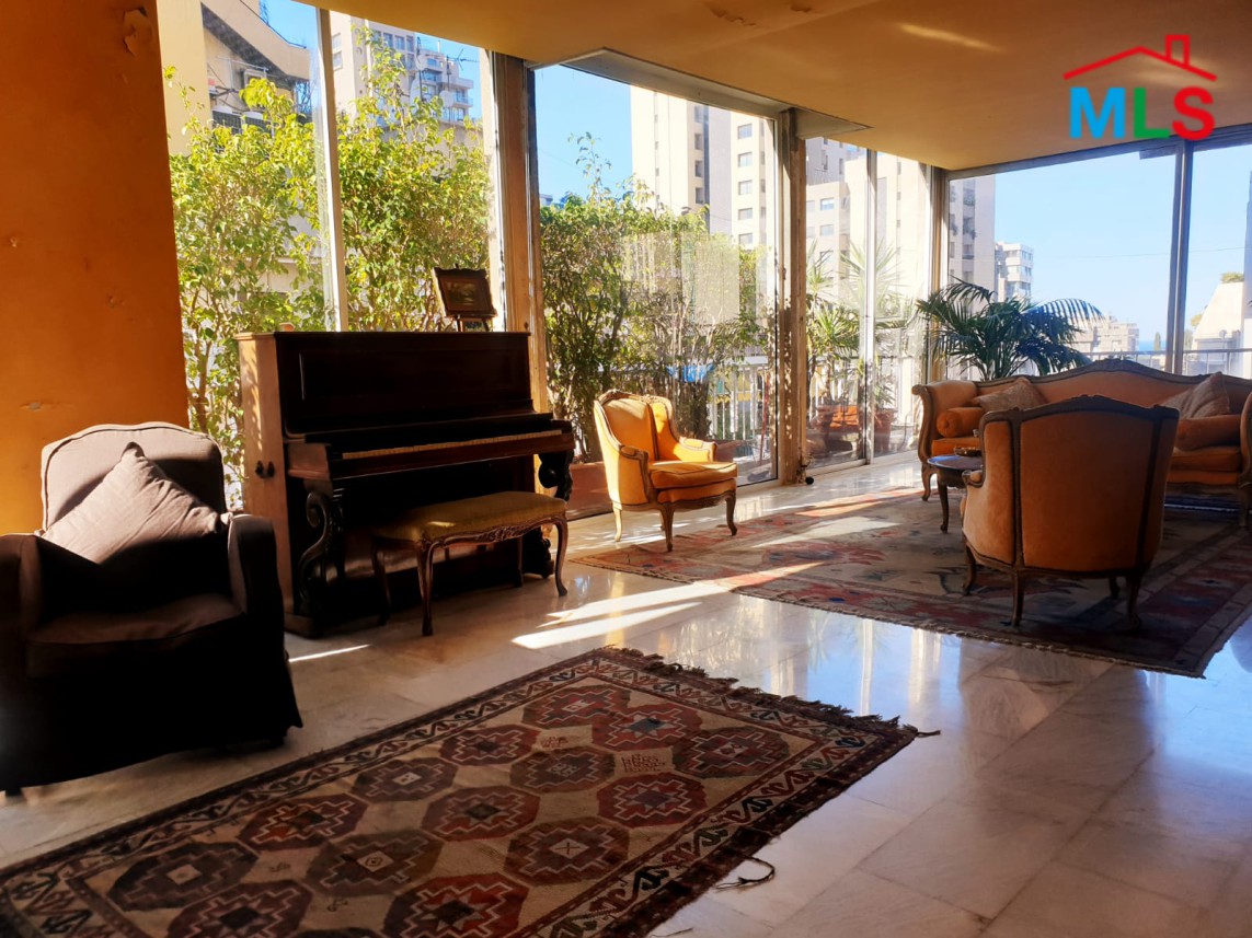 Furnished Spacious Apartment For Sale in Abd el Wahab, Achrafieh