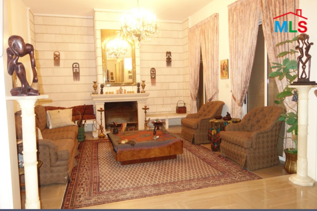High-End Furnished Villa For Sale in Kfarzebian Village with Panoramic View