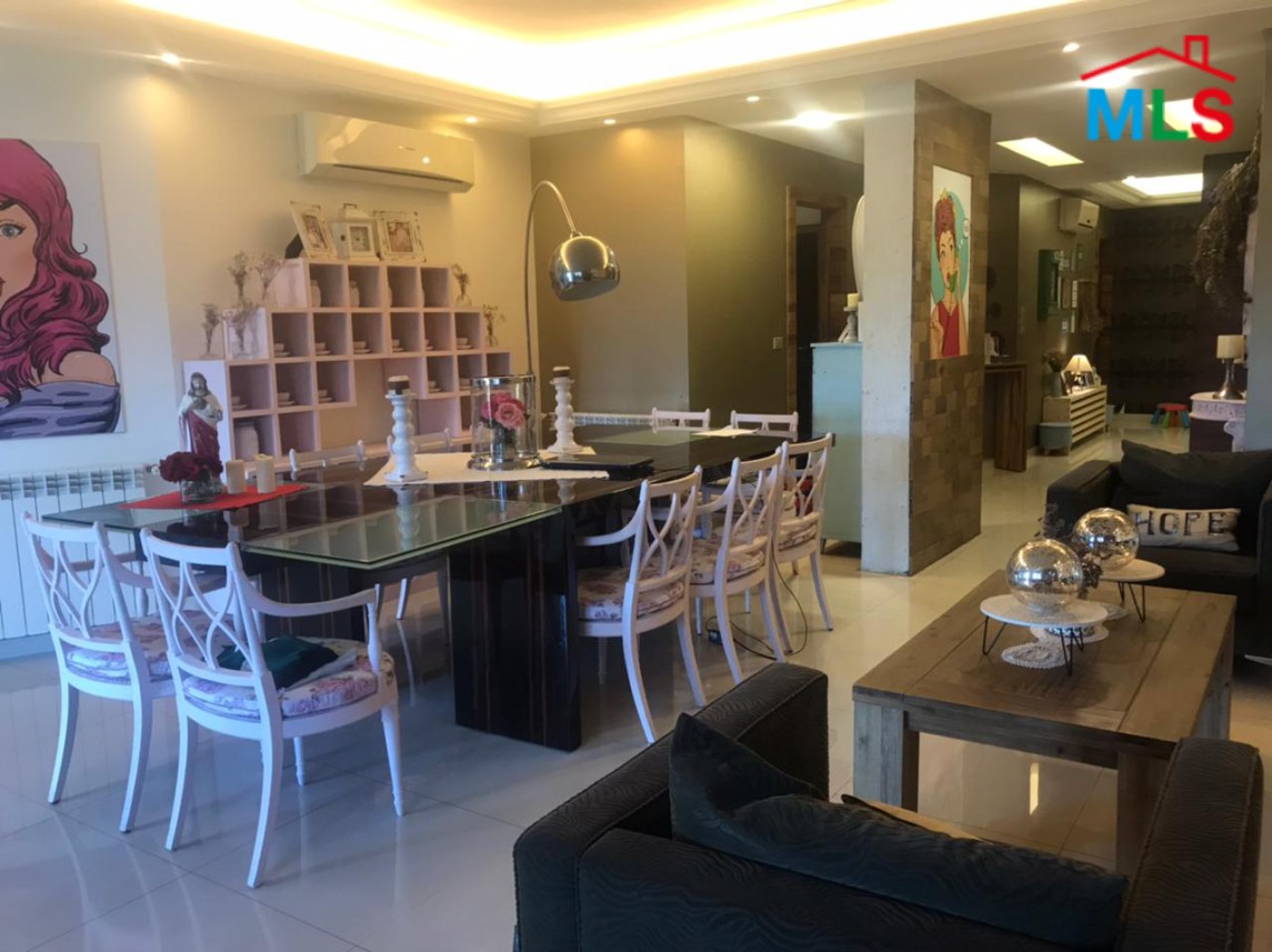 Apartment for Sale in Daychounieh, Mansourieh with Garden and Terrace