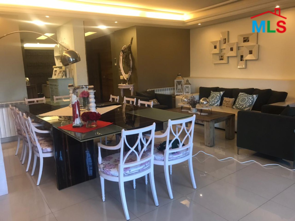 Apartment for Sale in Daychounieh, Mansourieh with Garden and Terrace