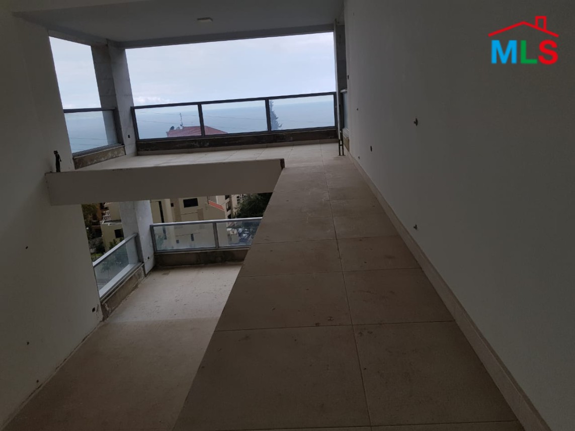 An Amazing Duplex with a Garden and Sea View for Sale in Sahel Alma
