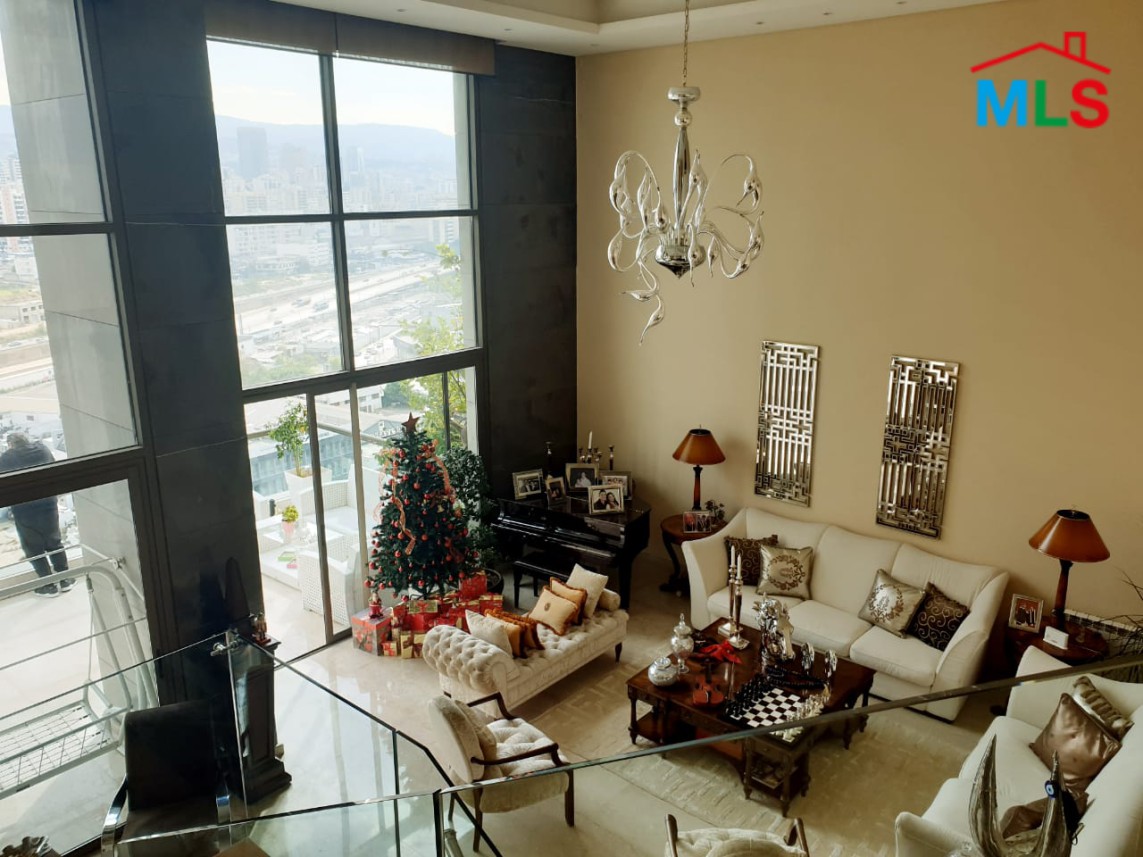 Beautiful Duplex with Open View for Sale in Achrafieh, Sioufi